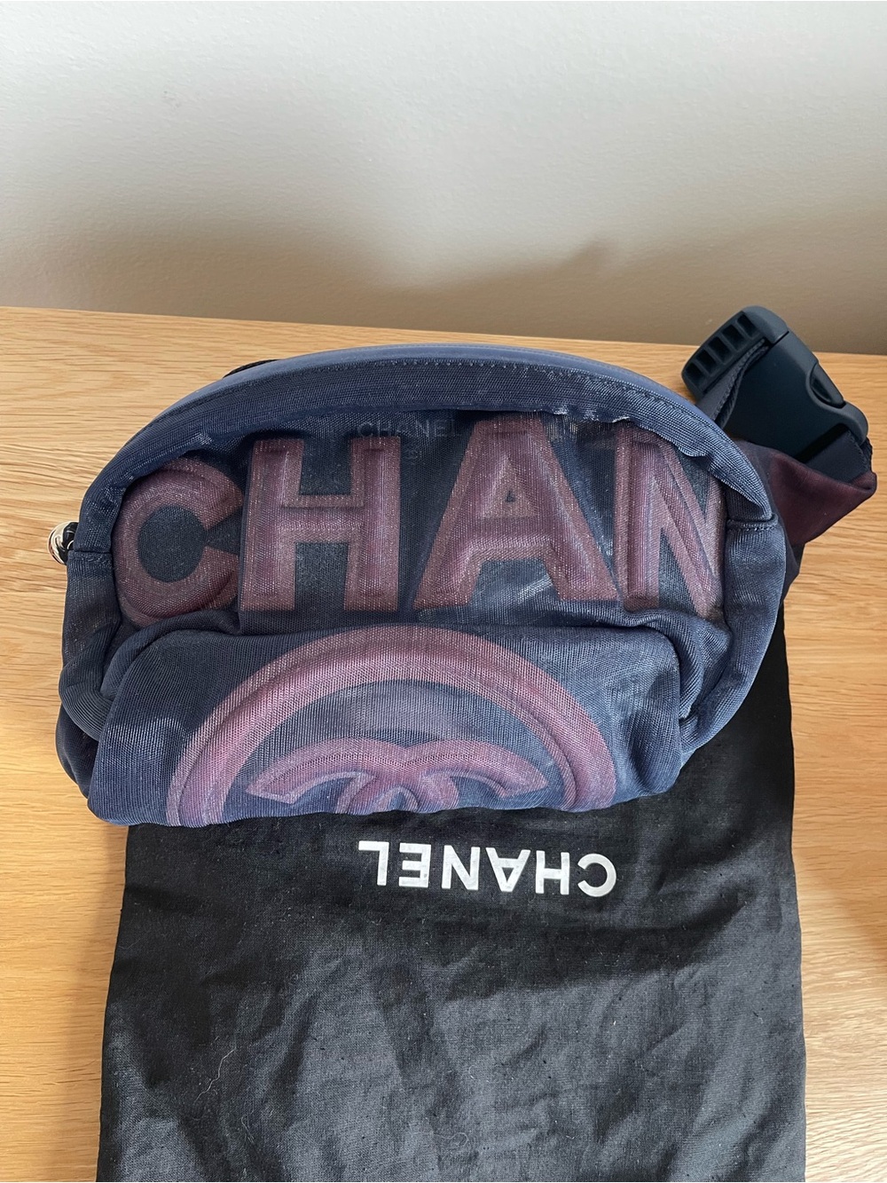 CHANEL Logo Belt Bag